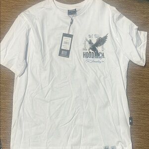 Hoonigan White Graphic Tee for Men